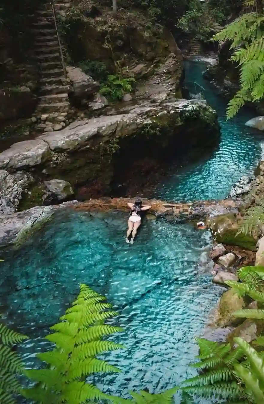 Fasilitas Air Terjun Balong Endah